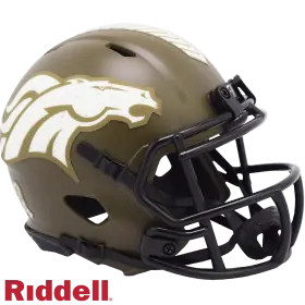 Denver Broncos Riddell Salute To Service Speed Minihjälm