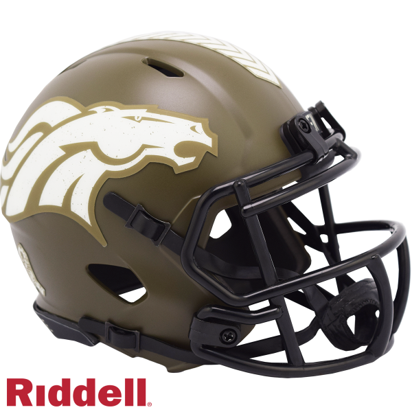 Minicasco Denver Broncos Riddell Salute To Service Speed