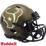 Houston Texans Riddell Salute To Service Geschwindigkeit Mini-Helm