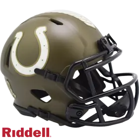 Indianapolis Colts Riddell Salute To Service Speed Mini Hjälm