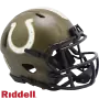 Casco Miniatura de Velocidad Salute To Service de Indianapolis Colts Riddell