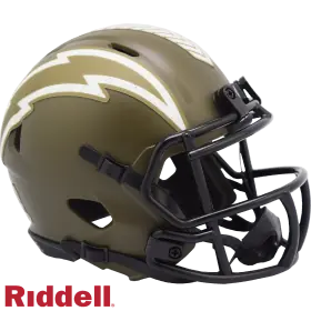 Los Angeles Chargers Riddell Salute To Service Speed Mini Hjälm