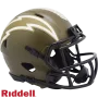 Los Angeles Chargers Riddell Salute To Service Geschwindigkeit Mini-Helm