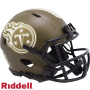 Tennessee Titans Riddell Salute To Service Geschwindigkeit Mini-Helm
