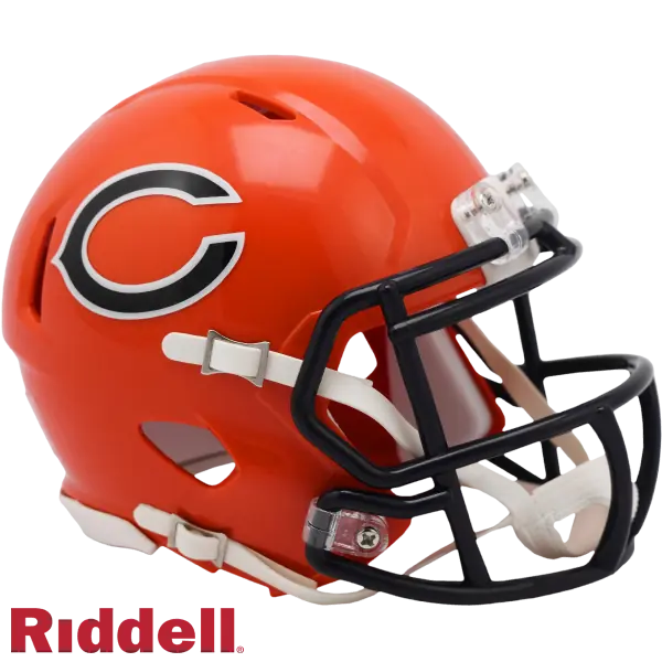 Chicago Bears On-Field 2022 Alternativ Speed Mini Hjelm