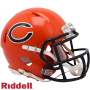 Mini casco Chicago Bears On-Field 2022 Alternate Speed