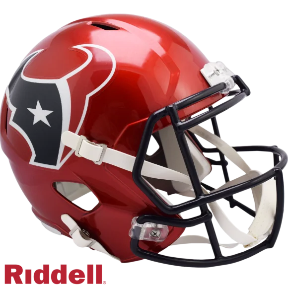 Casco Houston Texans On-Field 2022 Alternate Speed Replica
