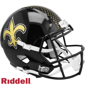 Casque Réplique Vitesse Alternatif 2022 des Saints de La Nouvelle-Orléans sur le Terrain