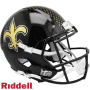 New Orleans Saints On-Field 2022 alternative Geschwindigkeit Replik Helm