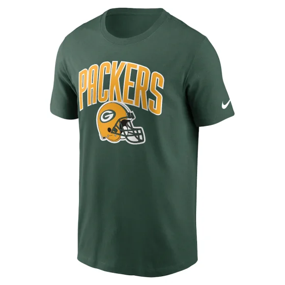 Green Bay Packers Nike Essential Team Sportliches T-Shirt