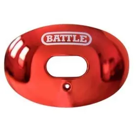 Paradenti da Football Battle Chrome Oxygen Rosso