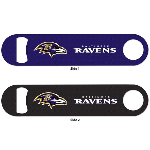 Baltimore Ravens Metal Bottle Opener