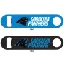 Abridor de botellas de metal de los Carolina Panthers
