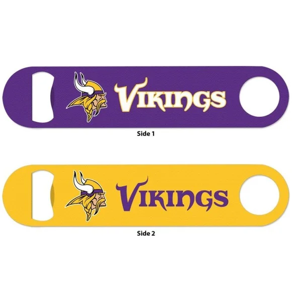 Abrebotellas de metal de los Minnesota Vikings