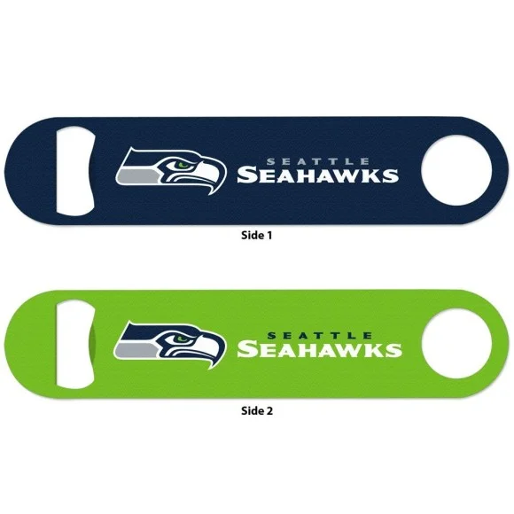 Abrebotellas de metal de los Seattle Seahawks
