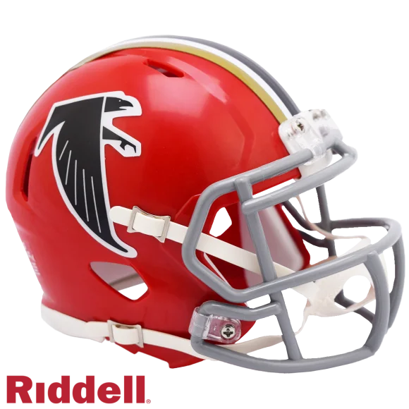 Mini casco Throwback Speed 1966-69 de los Atlanta Falcons