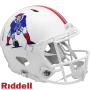 New England Patriots Speed Authentic Throwback Hjälm 1982-89
