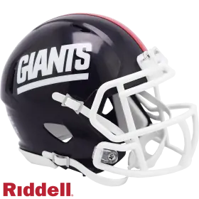 New York Giants Speed Mini Throwback-hjelm 1981-99