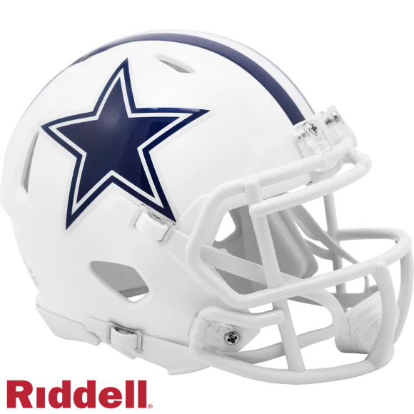 Dallas Cowboys On-Field 2022 Alternate Geschwindigkeit Mini Helm