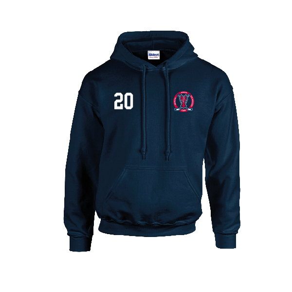 Invicta Junior Ice Hockey Club - Youth Custom Embroidered Club Logo Hoodie