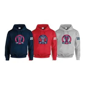 Invicta Junior Ice Hockey Club - Adult Custom Full Logo Hoodie