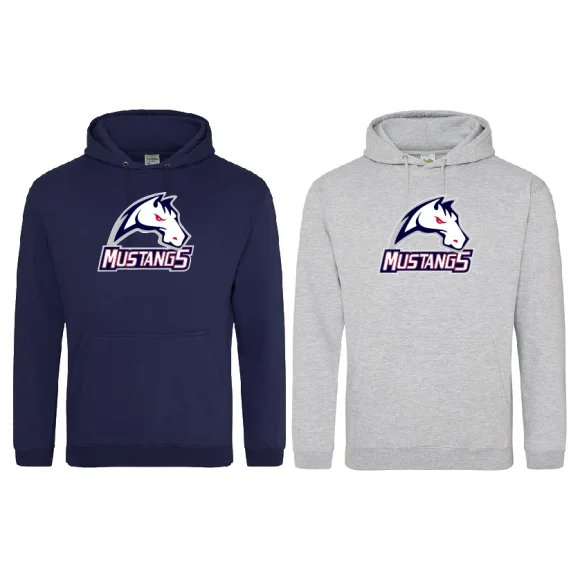 Invicta Mustangs Ice Hockey - Full Logo Hood
