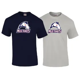 Invicta Mustangs Ice Hockey - Full Logo T Shirt