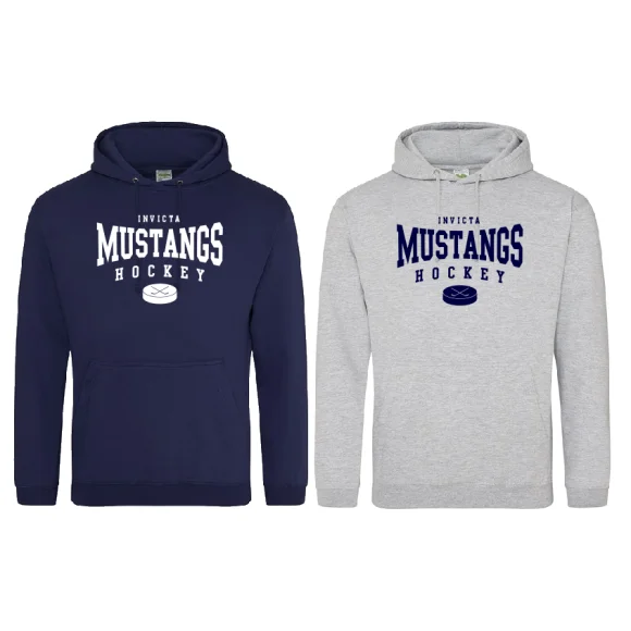 Invicta Mustangs - Youth Puck Logo Hoodie