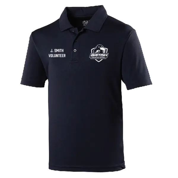 BAFA Volunteers - Embroidered Performance Polo Shirt