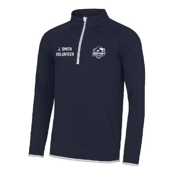 BAFA Volunteers - Unisex Performance Cool 1/2 Zip Top