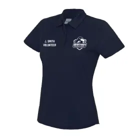 BAFA Volunteers - Womens Fit Performance Polo