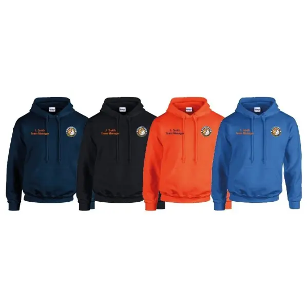 Abingdon Eagles - Embroidered & Printed Hoodie with club position on the back