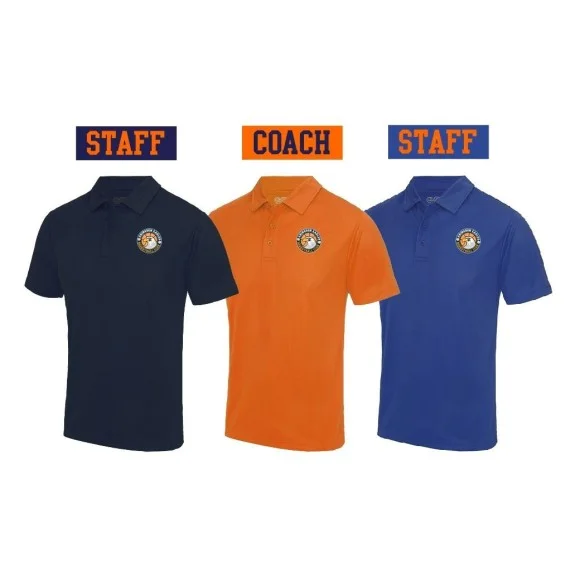 Abingdon Eagles - Coaches Embroidered Performance Polo Shirt
