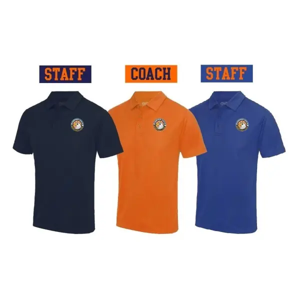 Abingdon Eagles - Coaches Embroidered Performance Polo Shirt