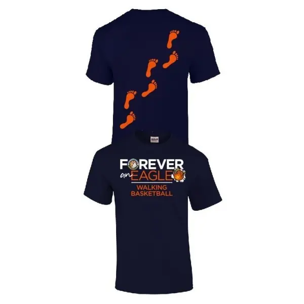 Abingdon Eagles - Walking Basketball T Shirt