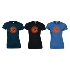 Abingdon Eagles - Women's Full 1 Colour Logo T Shirt with Name on the back
