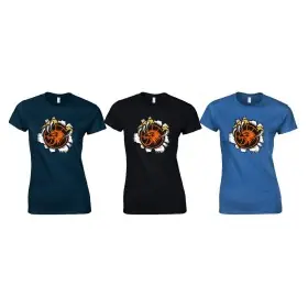 Abingdon Eagles - Women's Claw Logo T Shirt with Name on the back