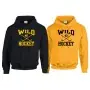 Widnes Wild - Custom Stick Logo Hoodie