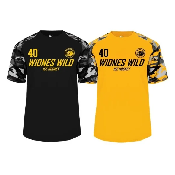 Widnes Wild - Printed Custom Camo Performance T Shirt