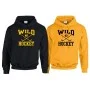 Widnes Wild - Youth Custom Stick Logo Hoodie