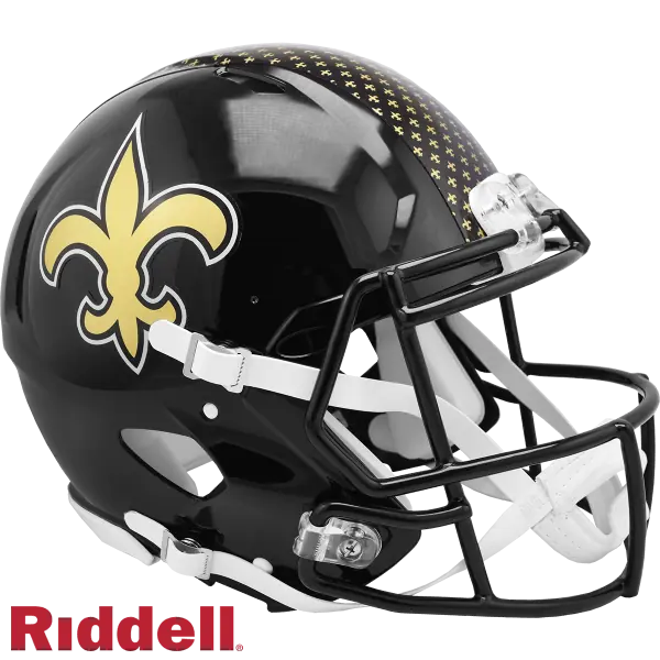 Casco Réplica Auténtico de Velocidad en el Campo 2022 de los New Orleans Saints