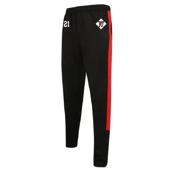 Diamond Dogs - Embroidered Slim Fit Track Suit Bottoms