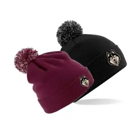 Shropshire Huskies Ice Hockey - Embroidered Bobble Hat