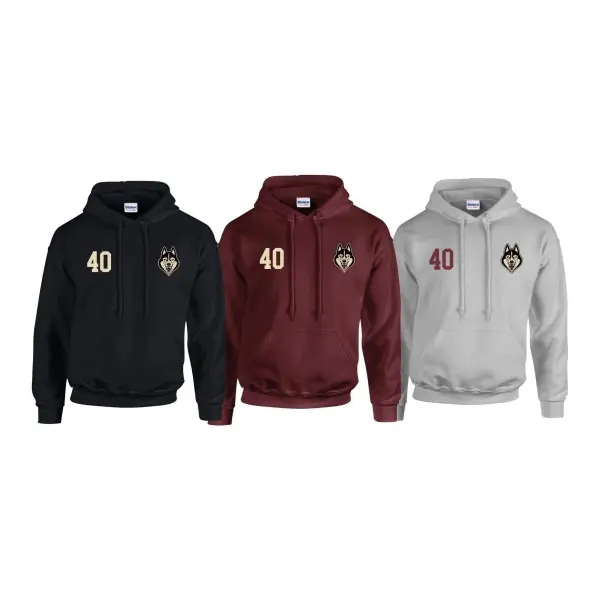 Shropshire Huskies Ice Hockey - Customised Embroidered Hoodie