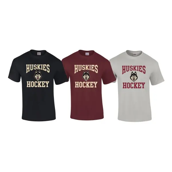 Shropshire Huskies Ice Hockey - Huskie Logo T Shirt