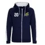 Manchester Swarm - Embroidered Sports Performance Zip Hoodie