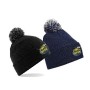 Manchester Swarm - Embroidered Bobble Hat