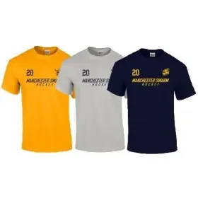 Manchester Swarm - Text Logo T Shirt