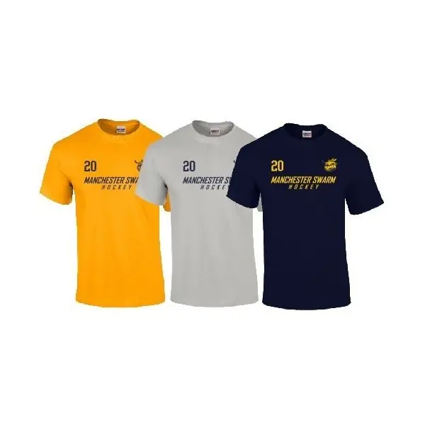 Manchester Swarm - Text Logo T Shirt