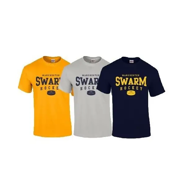 Manchester Swarm - Custom Ball Logo 2 T Shirt